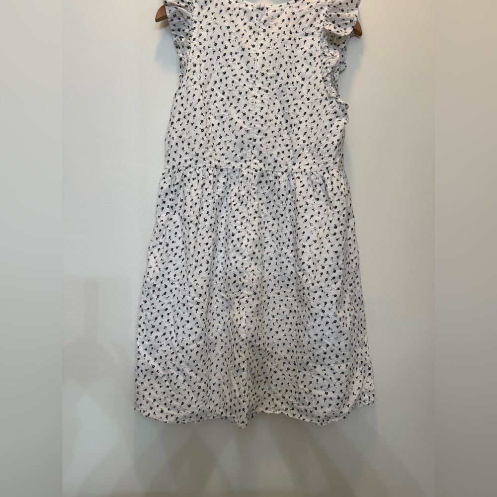 Ann Taylor‎ Loft Floral Dress in White - Size 6. - Picture 5 of 8